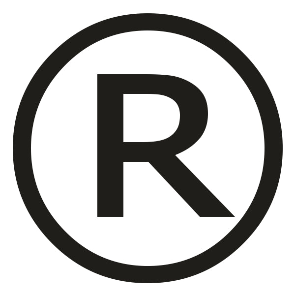 Where should the tm symbols registered trademark ® or trademark ™  go?
