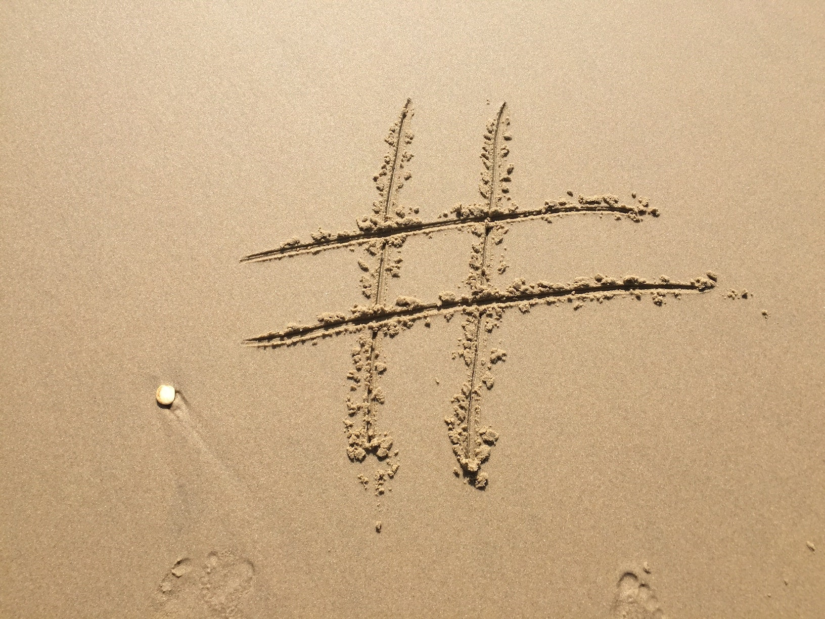 Can you trademark a hashtag #HASHTAG?